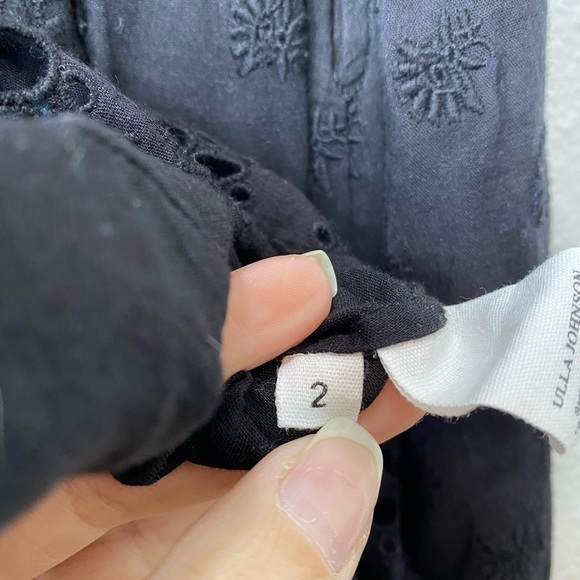 Ulla Johnson Black Willow Dress 2 - Picture 15 of 16